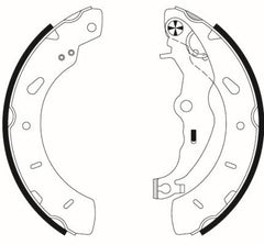 Bremsbackensatz Hinterachse für FORD B-MAX FOCUS III Stufenheck Turnier PUMA