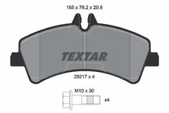 Bremsbelagsatz Scheibenbremse Hinterachse für MERCEDES-BENZ VW SPRINTER 4,6-t