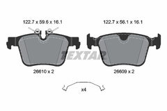 Bremsbelagsatz Scheibenbremse Hinterachse für VOLVO C40 EC40 EX40 S60 III S90
