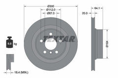 2x Bremsscheibe Hinterachse für BMW 2 Coupe 3 Touring 4 Gran Cabriolet Van