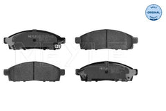 Bremsbelagsatz Scheibenbremse Vorderachse für FIAT MITSUBISHI FULLBACK Pick-up