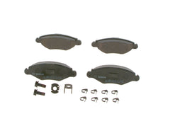 Bremsbelagsatz Scheibenbremse Vorderachse für PEUGEOT 206+ 206 Schrägheck SW