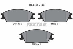 Bremsbelagsatz Scheibenbremse Vorderachse für HONDA HYUNDAI ACCORD II Hatchback