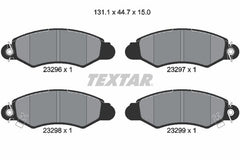Bremsbelagsatz Scheibenbremse Vorderachse für SUBARU SUZUKI JUSTY II III SWIFT