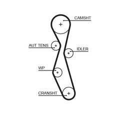 Zahnriemen für CITROËN FIAT FORD LANCIA PEUGEOT VOLVO C4 GRAND PICASSO I