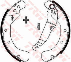 Bremsbackensatz Hinterachse für OPEL ASTRA F Stufenheck CC Caravan G Coupe