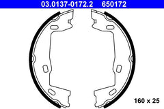 Bremsbackensatz Feststellbremse Hinterachse für OPEL SAAB ASTRA F Stufenheck CC