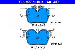 Bremsbelagsatz Scheibenbremse Hinterachse für BMW MINI 1 2 Gran Coupe X2
