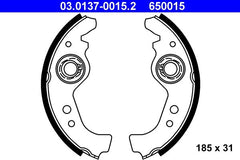 Bremsbackensatz Vorderachse Hinterachse für FIAT LANCIA SEAT FSO AUTOBIANCHI