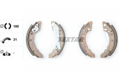 Bremsbackensatz Hinterachse für AUDI SEAT VW 50 80 B1 Stufenheck B2 100 C1 A2