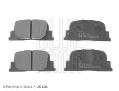 Bremsbelagsatz Scheibenbremse Hinterachse für TOYOTA PRIUS Liftback