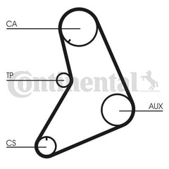 Zahnriemen für FIAT FORD LADA MITSUBISHI REGATA CAPRI II III CONSUL Coupe
