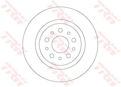 2x Bremsscheibe Hinterachse für FIAT 500L TIPO Stufenheck Schrägheck Kombi
