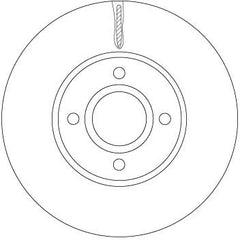 2x Bremsscheibe Vorderachse für FORD ECOSPORT