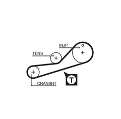 Zahnriemen für FORD MAZDA ESCORT IV Turnier V VI Cabriolet Stufenheck CLASSIC