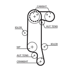 Zahnriemen für AUDI SEAT SKODA VW A2 ALTEA XL AROSA CORDOBA Vario IBIZA II III