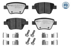 Bremsbelagsatz Scheibenbremse Hinterachse für AUDI SEAT SKODA VW A1 Sportback