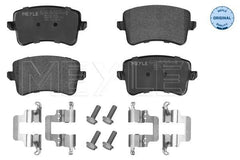 Bremsbelagsatz Scheibenbremse Hinterachse für AUDI A4 Allroad B8 Avant A5