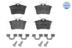 Bremsbelagsatz Scheibenbremse Hinterachse für CITROËN PEUGEOT BERLINGO / FIRST