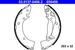 Bremsbackensatz Hinterachse für HYUNDAI GETZ