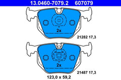 Bremsbelagsatz Scheibenbremse Hinterachse für BMW LAND ROVER 3 Coupe Touring