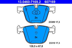 Bremsbelagsatz Scheibenbremse Hinterachse für BMW 1 Coupe 3 5 Touring 6