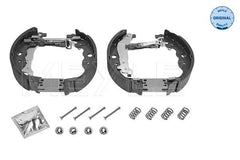 Bremsbackensatz Hinterachse für MERCEDES-BENZ RENAULT DACIA CITAN