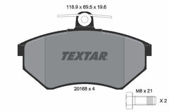 Bremsbelagsatz Scheibenbremse Vorderachse für AUDI SEAT VW GEELY A4 B5 CORDOBA