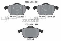 Bremsbelagsatz Scheibenbremse Vorderachse für AUDI SEAT SKODA VW A4 B5 Avant B6