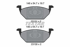 Bremsbelagsatz Scheibenbremse Vorderachse für AUDI SEAT SKODA VW STREETSCOOTER