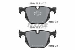 Bremsbelagsatz Scheibenbremse Hinterachse für BMW X5 X6