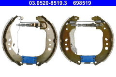 Bremsbackensatz Hinterachse für SEAT SKODA TOLEDO IV RAPID Spaceback ROOMSTER
