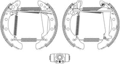 Bremsbackensatz Hinterachse für AUDI 80 B3 Stufenheck 90
