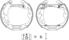 Bremsbackensatz Hinterachse für CITROËN PEUGEOT TOYOTA C1 107 AYGO