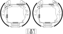 Bremsbackensatz Hinterachse für FORD FIESTA VI Van