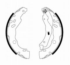Bremsbackensatz Hinterachse für CITROËN FIAT OPEL PEUGEOT DS AMI C3 / ORIGIN