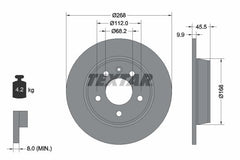 2x Bremsscheibe Hinterachse für FORD SEAT VW GALAXY I MK VAN ALHAMBRA