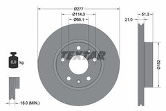 2x Bremsscheibe Vorderachse für LAND ROVER FREELANDER I Soft Top