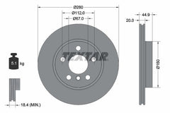 2x Bremsscheibe Vorderachse für BMW i3