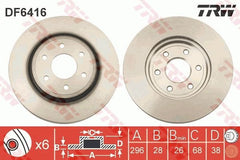 2x Bremsscheibe Vorderachse für NISSAN NAVARA NP300 PATHFINDER III