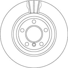 2x Bremsscheibe Hinterachse für BMW 5 Touring
