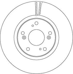 2x Bremsscheibe Vorderachse für HONDA CIVIC IX Tourer