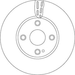 2x Bremsscheibe Vorderachse für MAZDA 2 Schrägheck MX-5 RF Targa IV