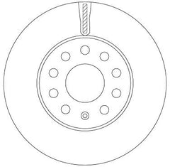 2x Bremsscheibe Vorderachse für AUDI SEAT SKODA VW A3 Sportback Limousine