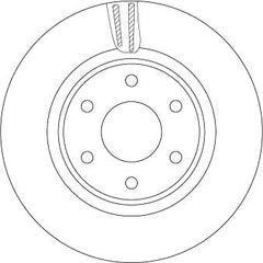 2x Bremsscheibe Vorderachse für NISSAN RENAULT NAVARA Pick-up NP300