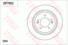 2x Bremsscheibe Hinterachse für HYUNDAI KIA GRANDEUR i30 FASTBACK Kombi IONIQ