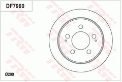 2x Bremsscheibe Hinterachse für SSANGYONG ACTYON I SPORTS II KYRON REXTON / VAN