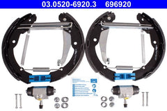 Bremsbackensatz Hinterachse für SEAT SKODA VW INCA OCTAVIA I Combi Kasten/Kombi