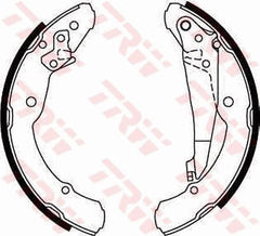 Bremsbackensatz Hinterachse für SEAT SKODA VW INCA OCTAVIA I Combi II ROOMSTER