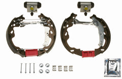 Bremsbackensatz Hinterachse für CITROËN PEUGEOT TOYOTA C1 107 AYGO
